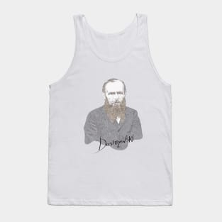 Fyodor Dostoyevsky portrait Tank Top